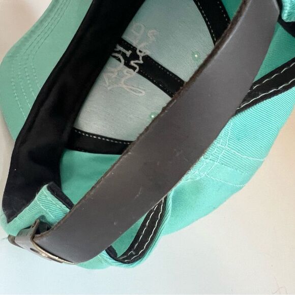 Love Your Melon Made in America Women’s Teal Cap Strap Back Hat - Picture 6 of 11